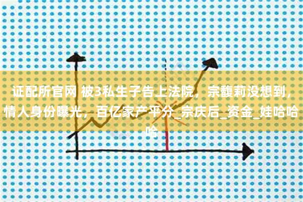证配所官网 被3私生子告上法院，宗馥莉没想到，情人身份曝光，百亿家产平分_宗庆后_资金_娃哈哈